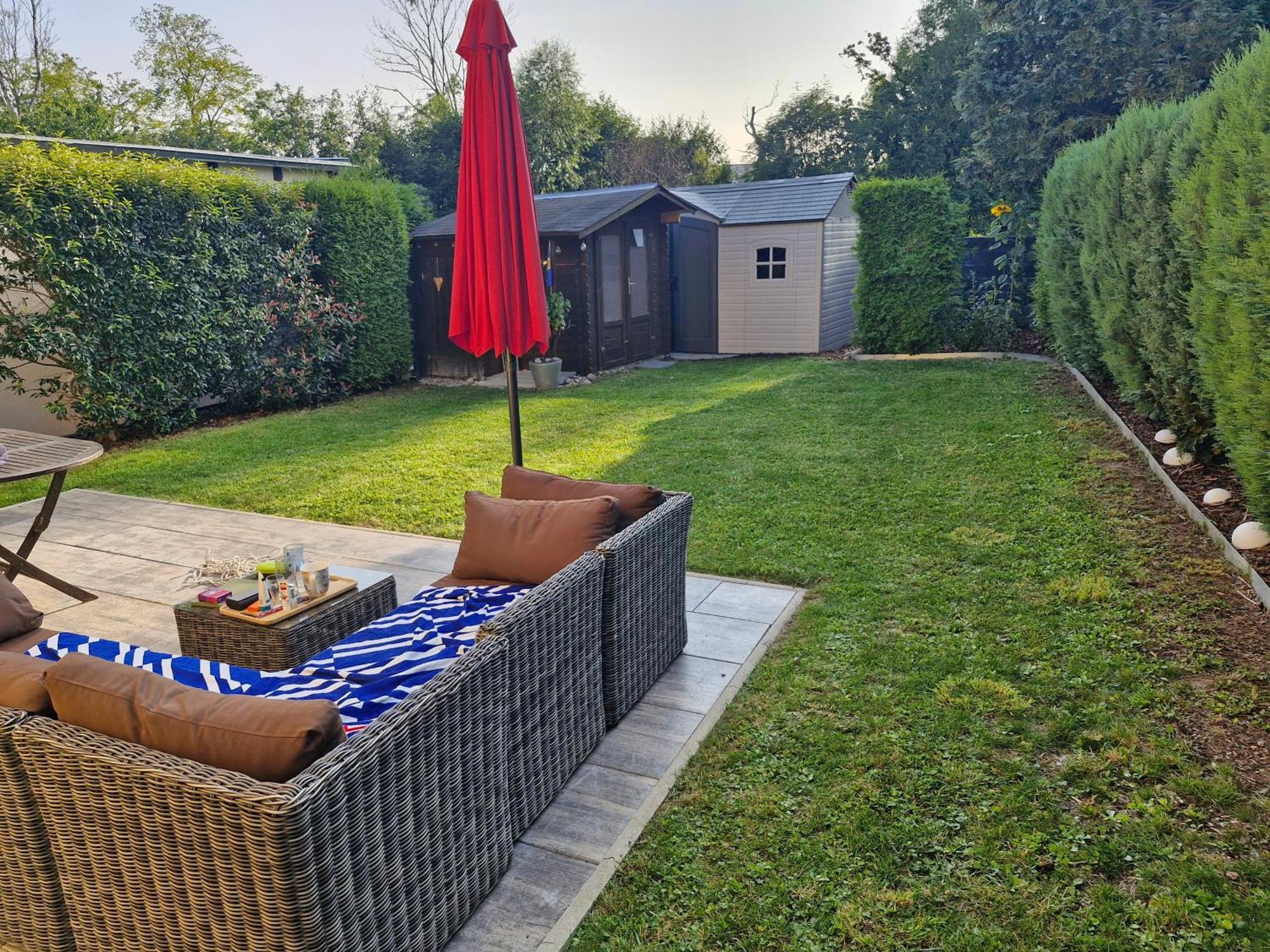 Ferienhaus An Der Brunnenaue 4 Sterne, E-Ladestation Am Haus, Wlan, Netflix, Garten Sagard Exteriör bild